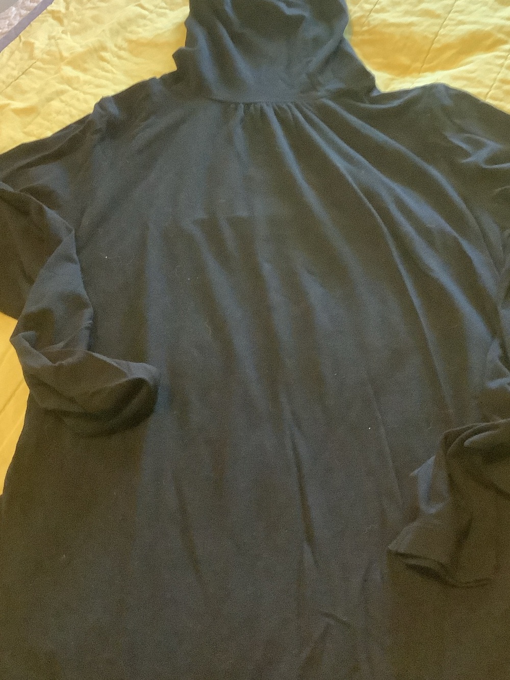 CAbi Black Funnel Neck Pullover Sweater